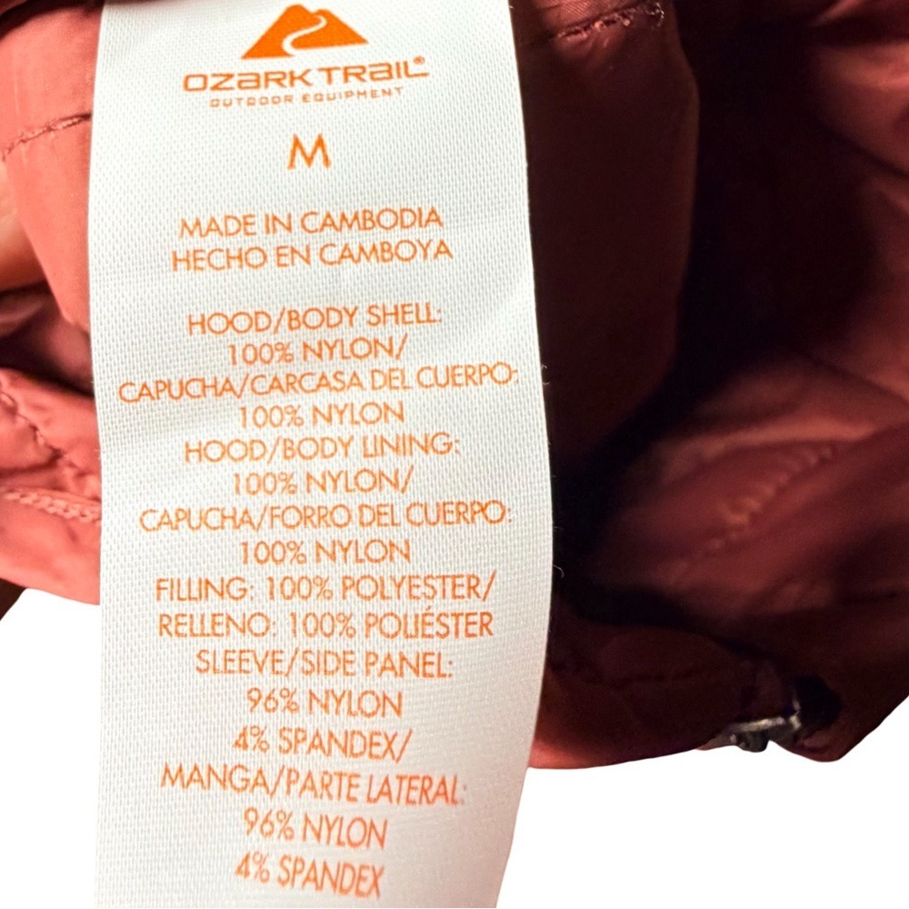 Ozark‎ Trail Women's Dusty Rose Jacket/M/NWOT - Picture 5 of 7